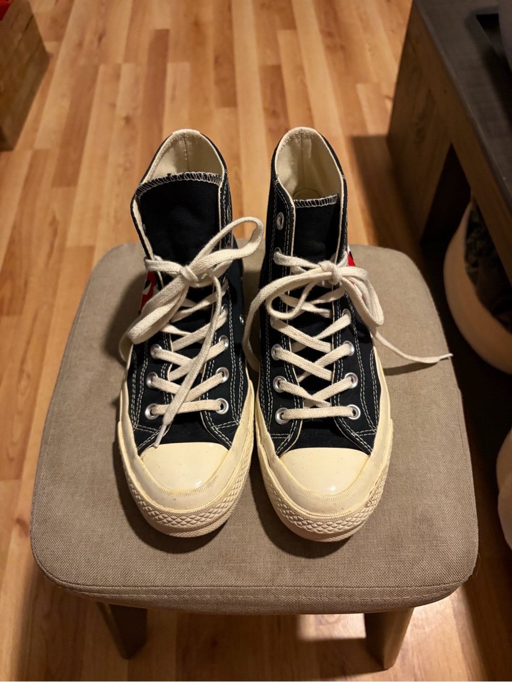 Comme des garçons Converse High Tops